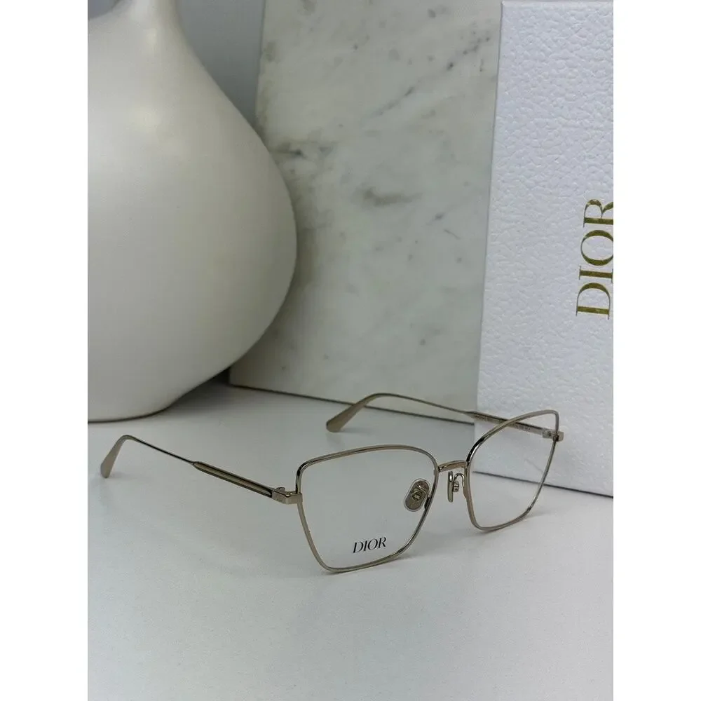 NEW Dior GemDiorO B2U Eyeglasses Frames in Rose Gold - Picture 5 of 6